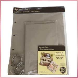 Recollections chipboard kit